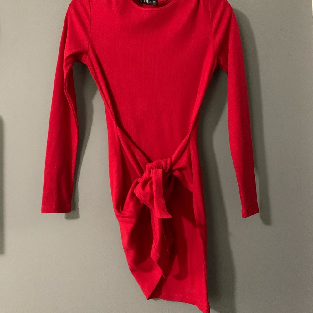 red homecoming dress